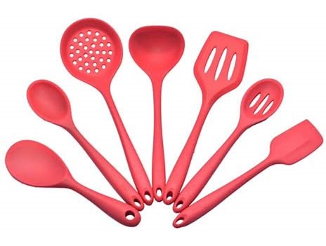 Kit Utensílios Silicone Completo