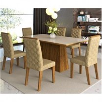 Mesa de Jantar com 6 Cadeiras